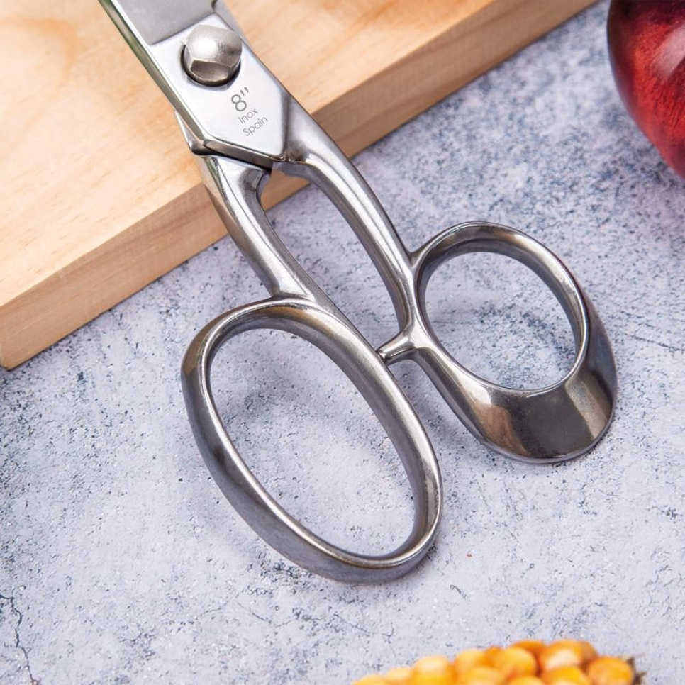 Køkkensaks i rustfrit stål, Professional - 3 Claveles - 20 cm