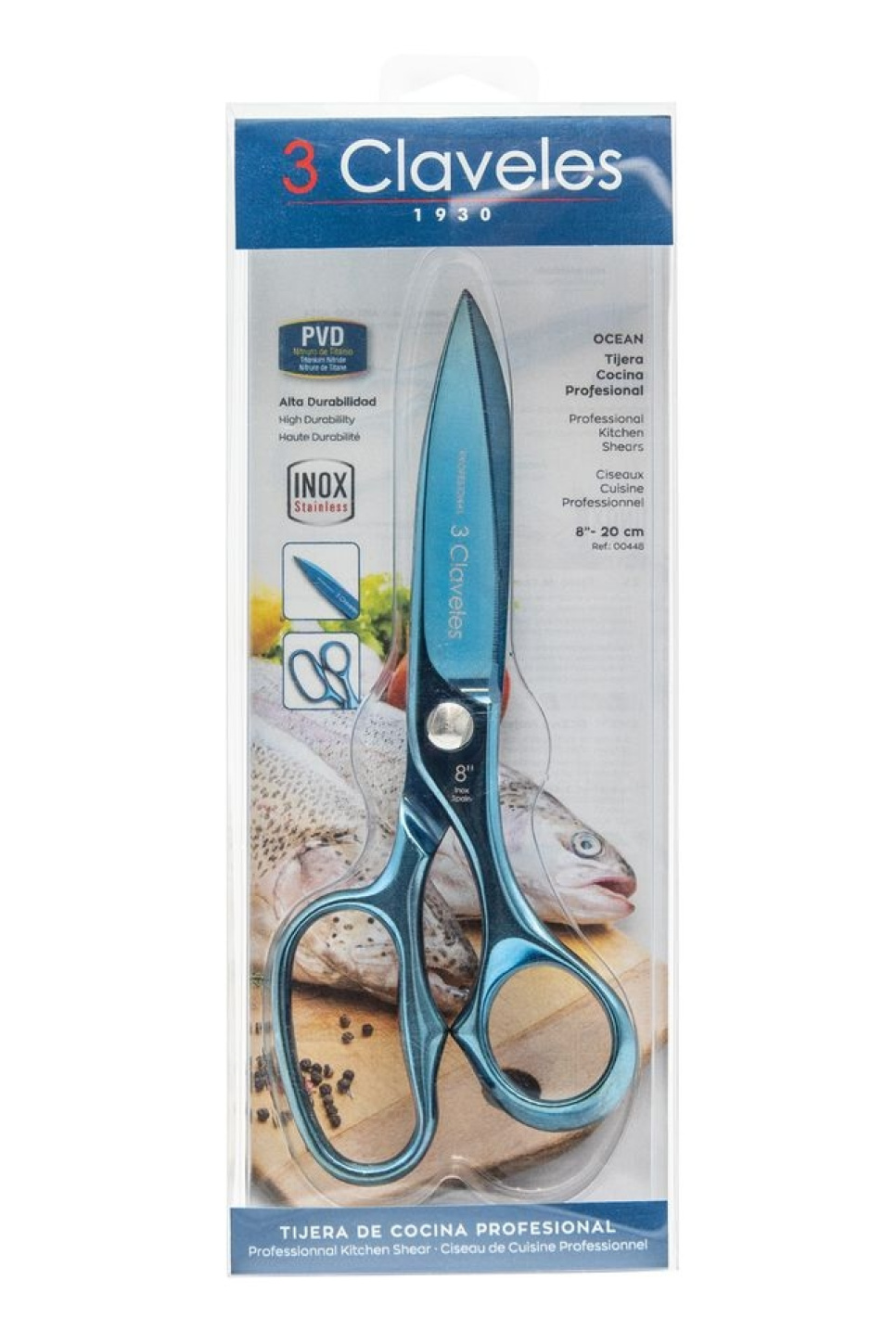 Køkkensaks, Ocean - 3 Claveles