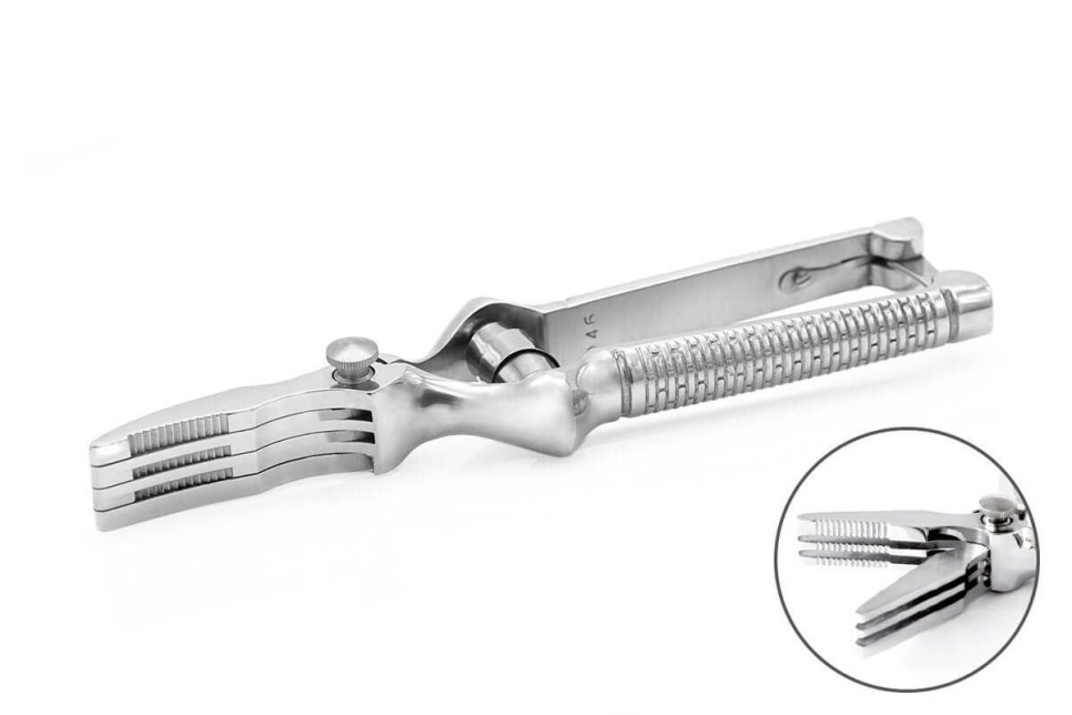 Lige masticator, rå oksekød saks - 3 Claveles