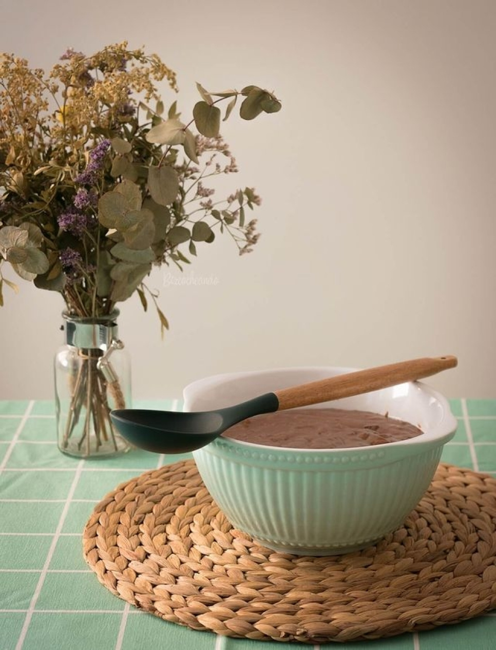 Serveringsske, 32 cm - 3 Claveles