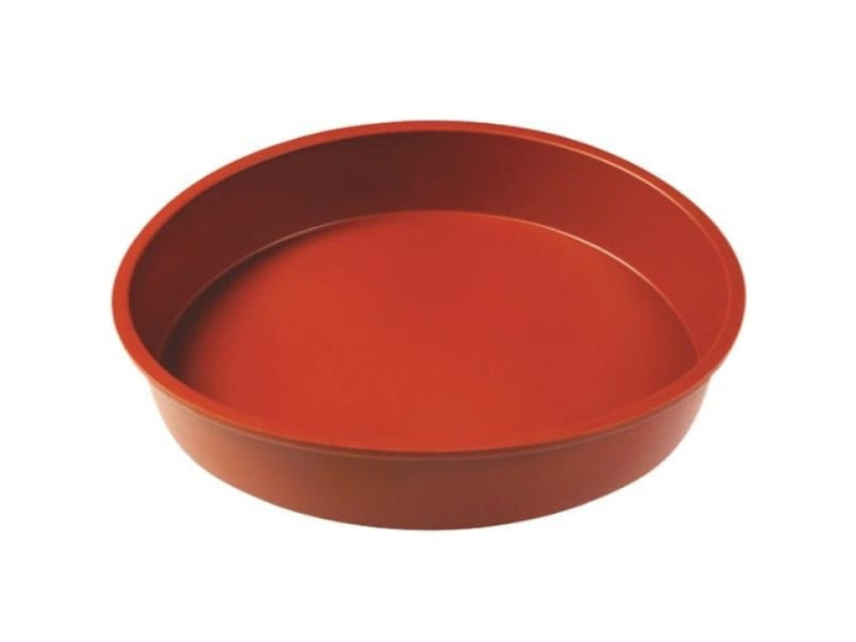 Kagedåse 28x4,7 cm, silikone, glat, rød - Pavoni i gruppen Bagning / Bageforme / Silikone forme hos The Kitchen Lab (1827-13655)