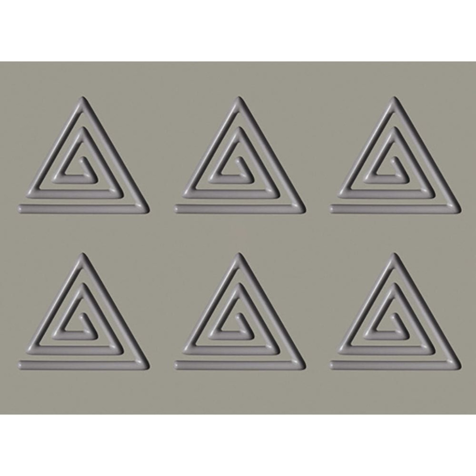 Silikoneform, trekantet spiral, Gourmand – Pavoni i gruppen Bagning / Bageforme / Silikone forme hos The Kitchen Lab (1827-22278)