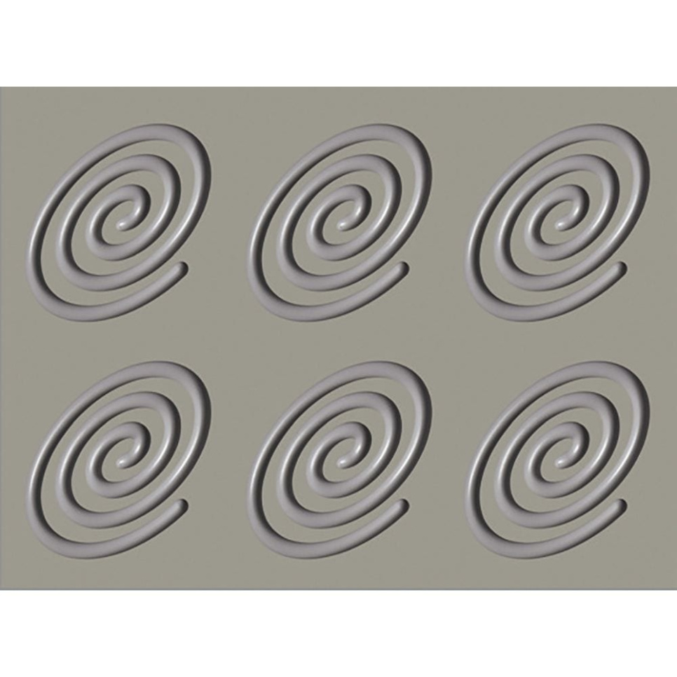 Silikoneform, Oval spiral, Gourmand - Pavoni i gruppen Bagning / Bageforme / Silikone forme hos The Kitchen Lab (1827-22279)