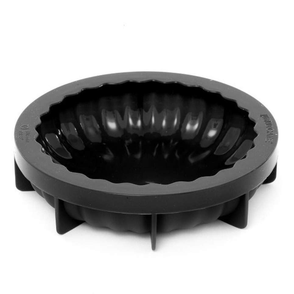 Kageform i silikone 3D -kage, KE013, Plissée, Ø18cm - Pavoni Kageform i silikone 3D -kage, KE013, Plissée, Ø18cm - Pavoni