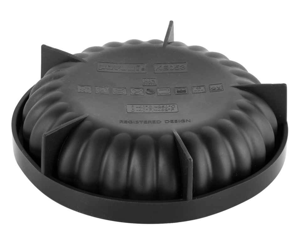 Kageform i silikone 3D -kage, KE053, Plissée Mini, Ø14.5cm - Pavoni Kageform i silikone 3D -kage, KE053, Plissée Mini, Ø14.5cm - Pavoni