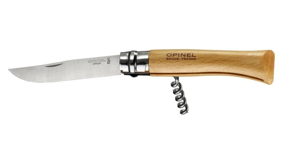 Proptrækker med kniv - Opinel i gruppen Madlavning / Køkkenredskaber / Proptrækkere, låg og dåseåbnere hos The Kitchen Lab (1861-22658)