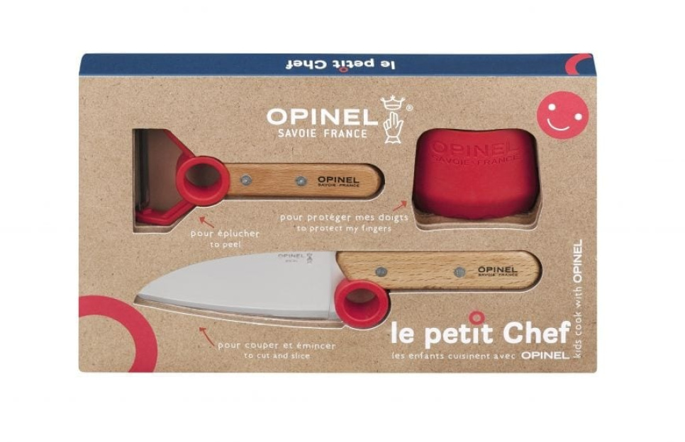 Knivsæt til børn, Le Petit Chef - Opinel i gruppen Madlavning / Køkkenknive / Kokkeknive hos The Kitchen Lab (1861-22662)