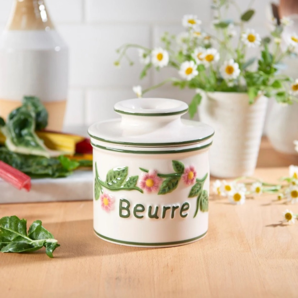 Smørkrukke, Floral - Butter Bell® Smørkrukke, Floral - Butter Bell®