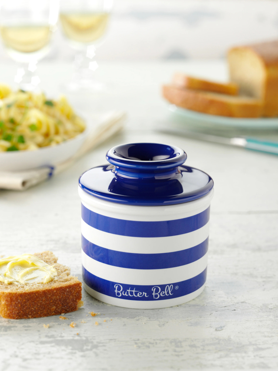 Smørkrukke, Nautical Blue - Butter Bell®