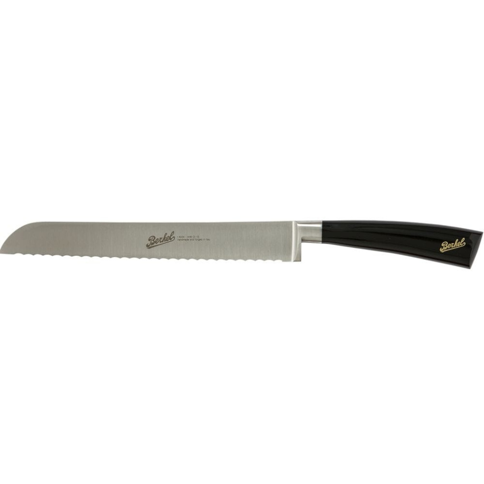 Brødkniv, 22 cm, Elegance Glossy Black - Berkel i gruppen Madlavning / Køkkenknive / Brødknive hos The Kitchen Lab (1870-23949)
