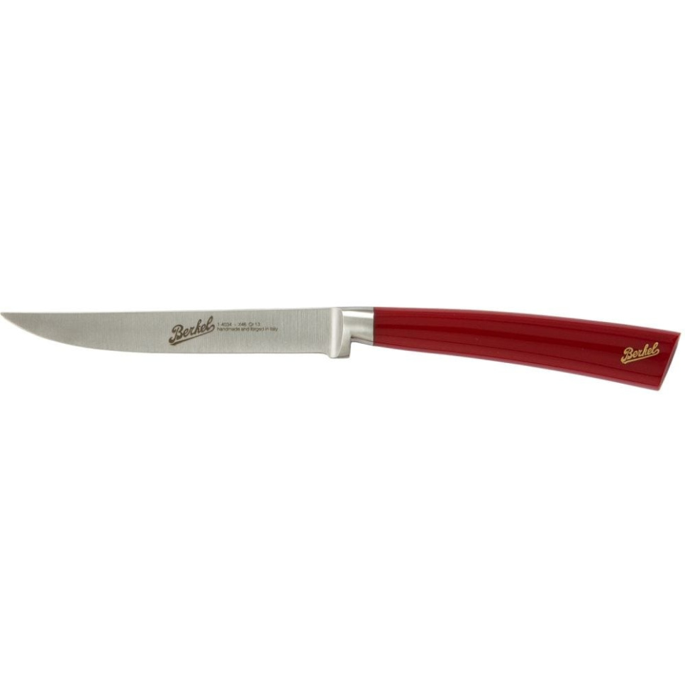 Bøfkniv, 11 cm, Elegance Rød - Berkel i gruppen Madlavning / Køkkenknive / Andre knive hos The Kitchen Lab (1870-23957)