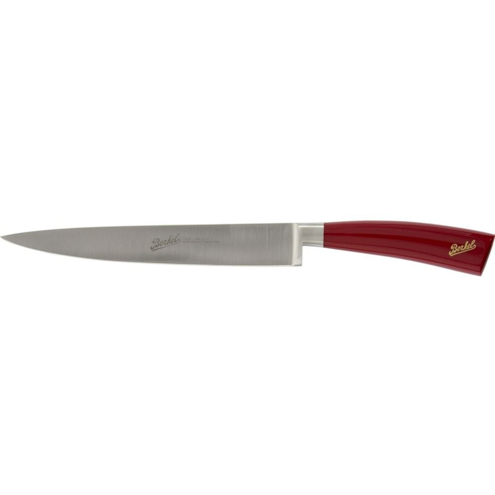 Filetkniv, 21 cm, Elegance Rød - Berkel i gruppen Madlavning / Køkkenknive / Filet knive hos The Kitchen Lab (1870-23965)