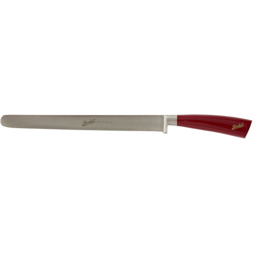 Salami kniv, 26 cm, Elegance Rød - Berkel i gruppen Madlavning / Køkkenknive / Andre knive hos The Kitchen Lab (1870-23968)