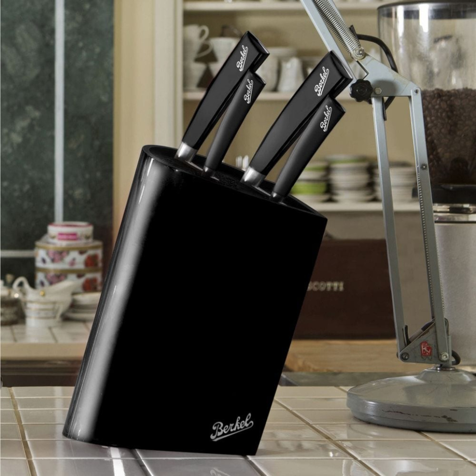 Sort knivblok - Berkel