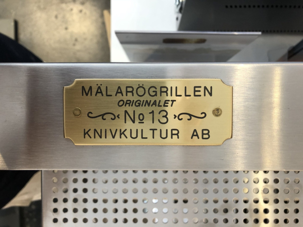 Kulgrill, rustfrit stål - Mälarögrillen Kulgrill, rustfrit stål - Mälarögrillen