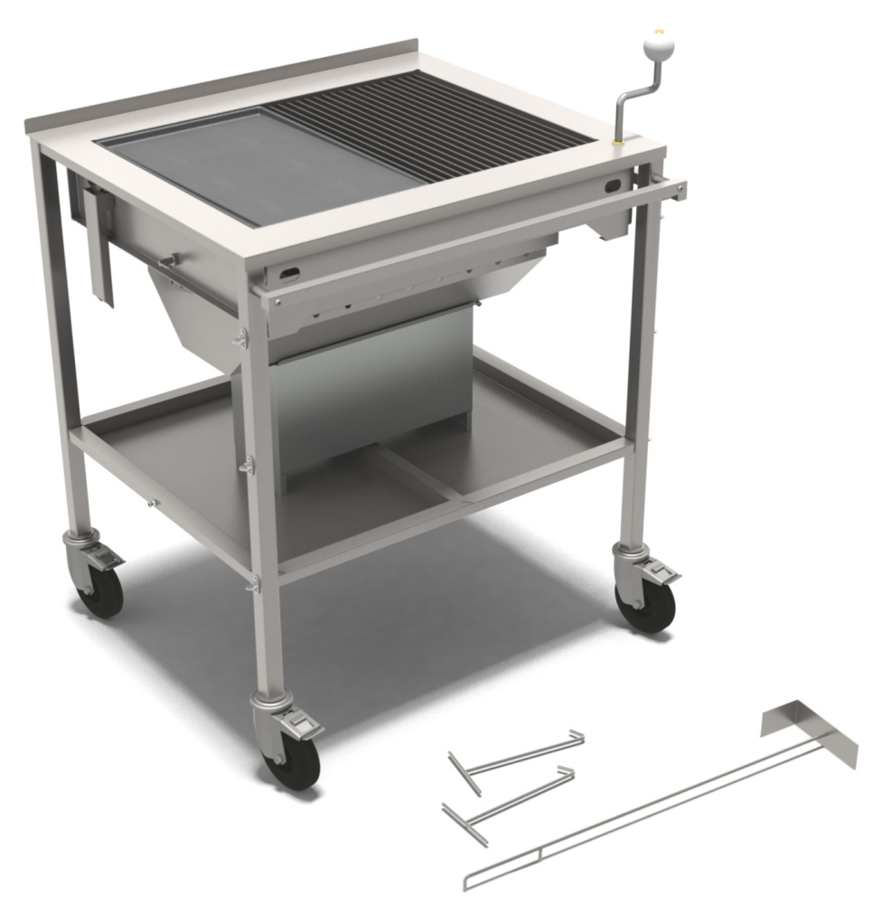 Kulgrill, rustfrit stål - Mälarögrillen Kulgrill, rustfrit stål - Mälarögrillen