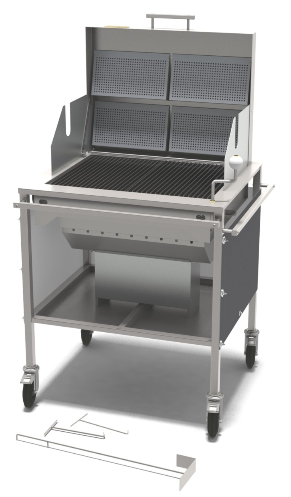 Kulgrill, rustfrit stål - Mälarögrillen Kulgrill, rustfrit stål - Mälarögrillen