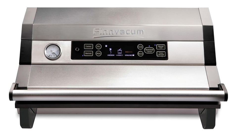 Vacuum Sealer, Titanium - Finnvacum i gruppen Køkkenmaskiner / Øvrige køkkenmaskiner / Vakuum maskiner hos The Kitchen Lab (1965-33172)