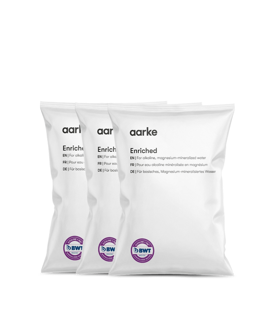 Enriched filter granulate, 3-pak - Aarke
