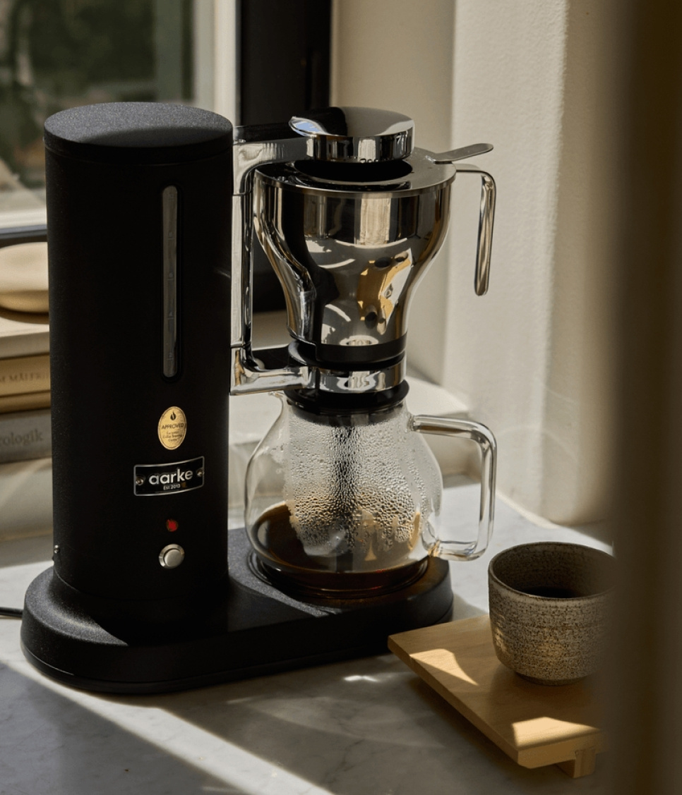 Kaffemaskine i matsort - Aarke