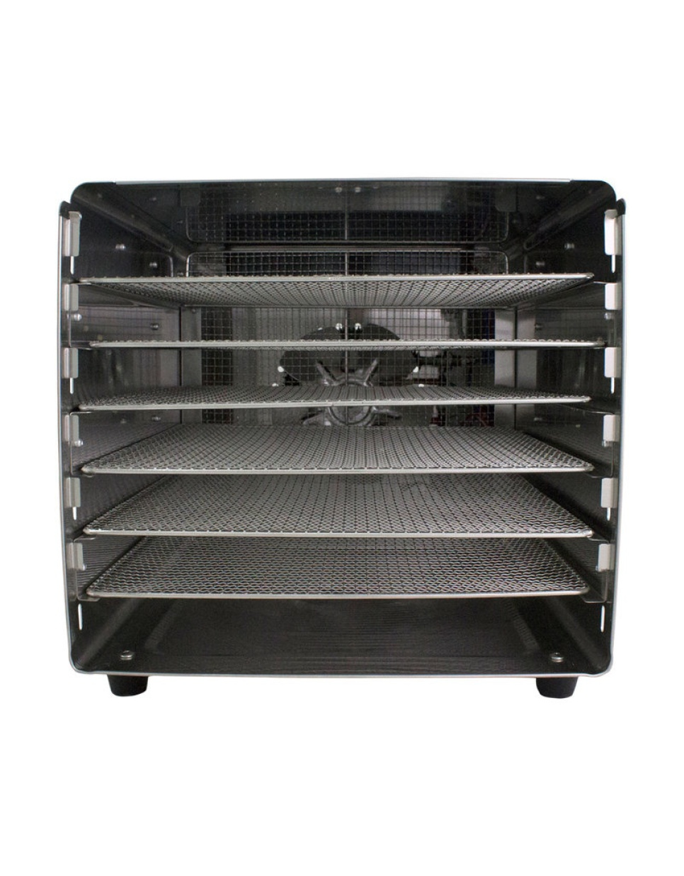 Tørreskab Mini DH02 i rustfrit stål med touch display, 6 bakker - Byzoo Tørreskab Mini DH02 i rustfrit stål med touch display, 6 bakker - Byzoo