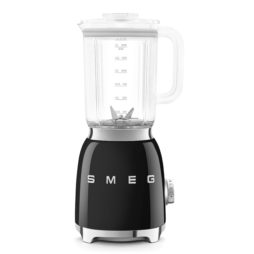 Blender, sort - Smeg i gruppen Køkkenmaskiner / Blender & Hakker / Blenders hos The Kitchen Lab (1984-24888)