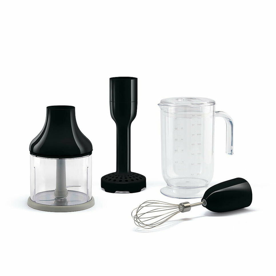 Tilbehørssæt til stavblender, sort - Smeg i gruppen Køkkenmaskiner / Blender & Hakker / Stavblendere hos The Kitchen Lab (1984-24903)