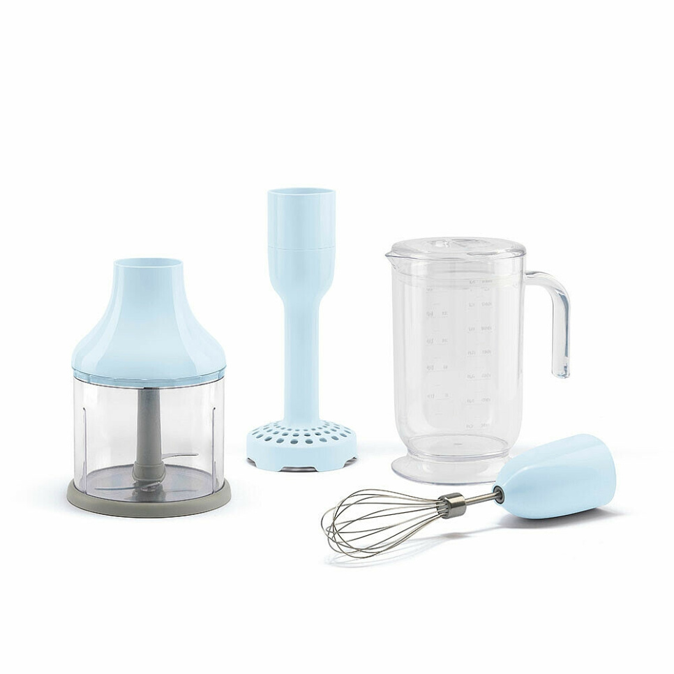 Tilbehørssæt til stavblender, Pastelblå - Smeg i gruppen Køkkenmaskiner / Blender & Hakker / Stavblendere hos The Kitchen Lab (1984-24905)