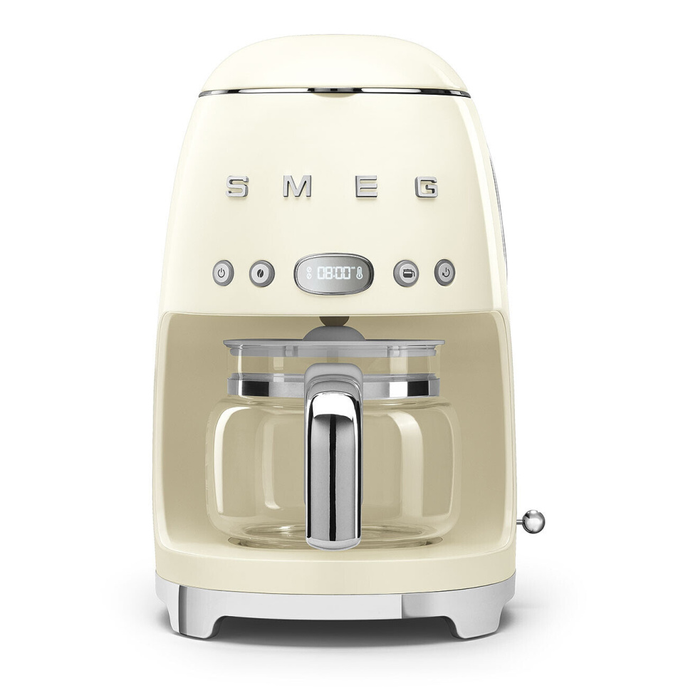 Kaffemaskine, Creme - Smeg i gruppen Te & Kaffe / Kaffe brygning / Kaffemaskine hos The Kitchen Lab (1984-24943)