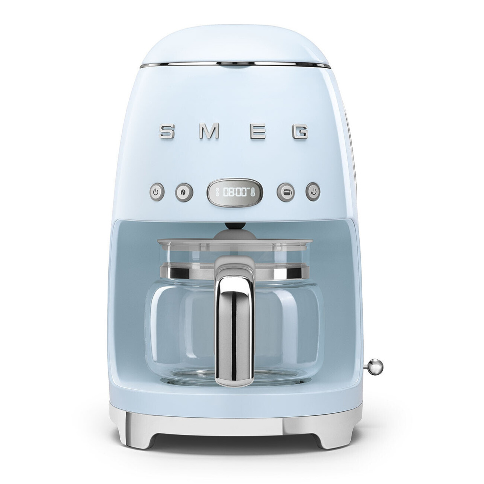 Kaffemaskine, Pastelblå - Smeg i gruppen Te & Kaffe / Kaffe brygning / Kaffemaskine hos The Kitchen Lab (1984-24946)