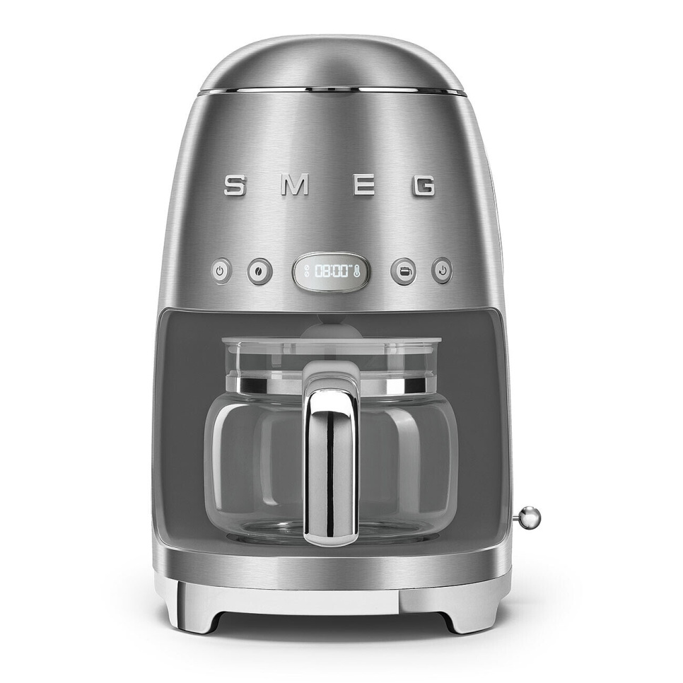 Kaffemaskine, krom - Smeg i gruppen Te & Kaffe / Kaffe brygning / Kaffemaskine hos The Kitchen Lab (1984-24949)