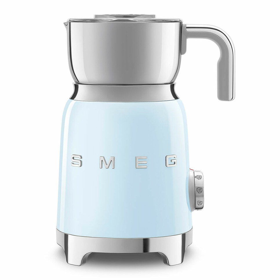Mælkeskummer, Pastelblå - Smeg i gruppen Te & Kaffe / Kaffe tilbehør / Mælkeskummer hos The Kitchen Lab (1984-24968)