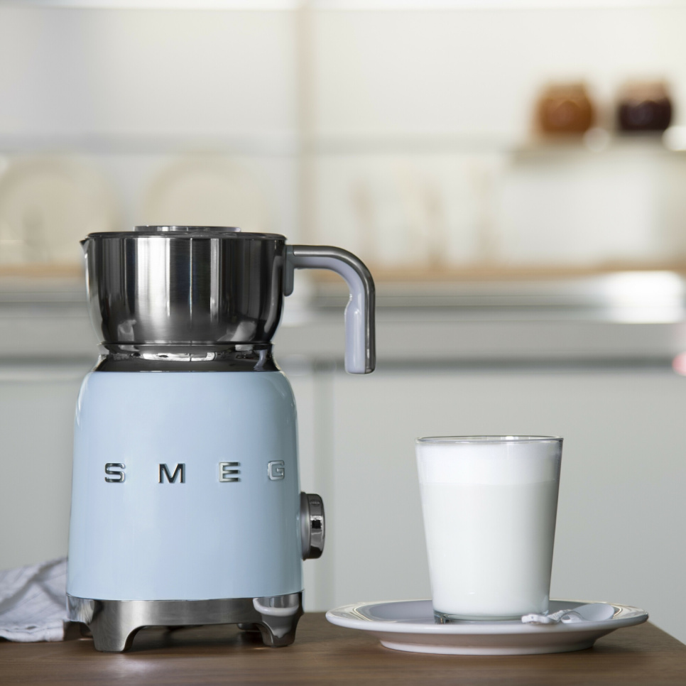 Mælkeskummer, Pastelblå - Smeg