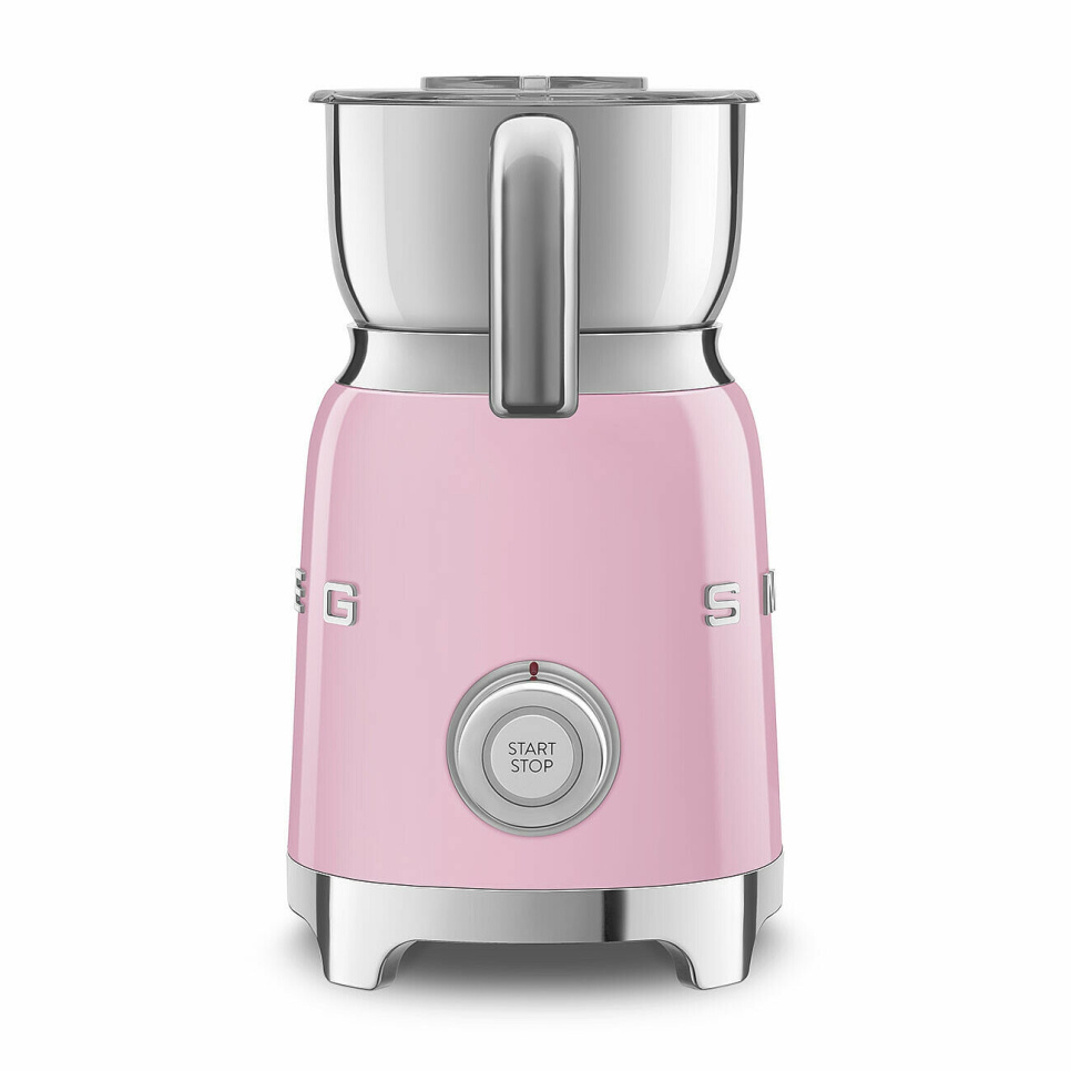 Mælkeskummer, pink - Smeg