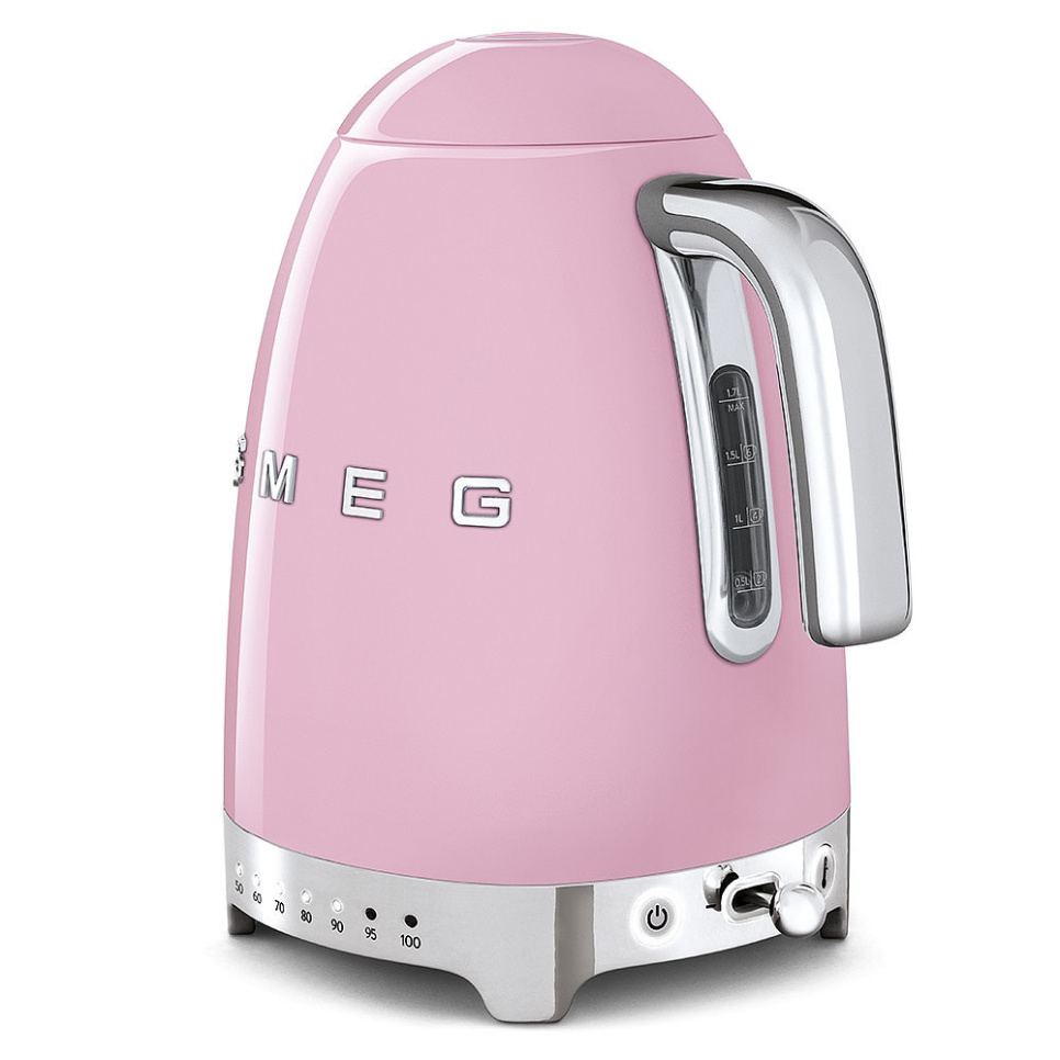 Kedel med temperaturindstilling, Pink - Smeg