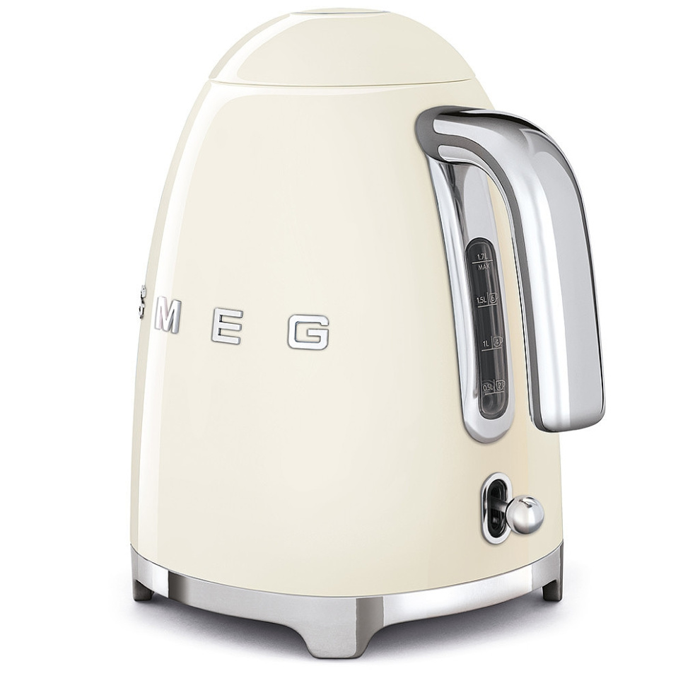 Kedel, 1,7 L, cremefarvet - Smeg