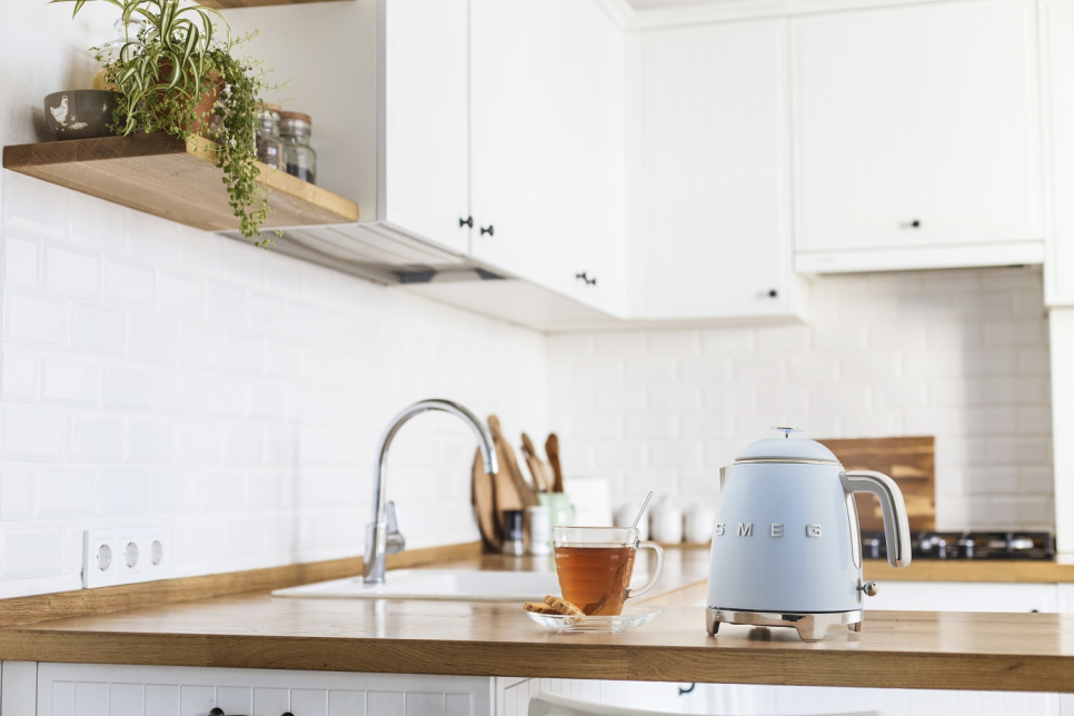 Kedel, 0,8 L, Pastelblå - Smeg