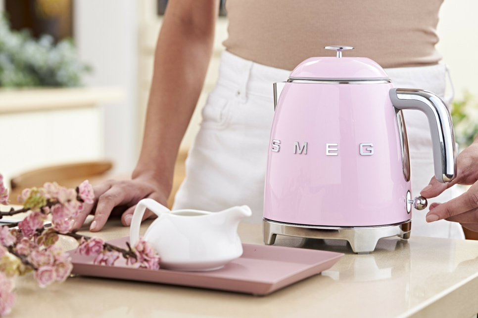Kedel, 0,8 L, Pink - Smeg
