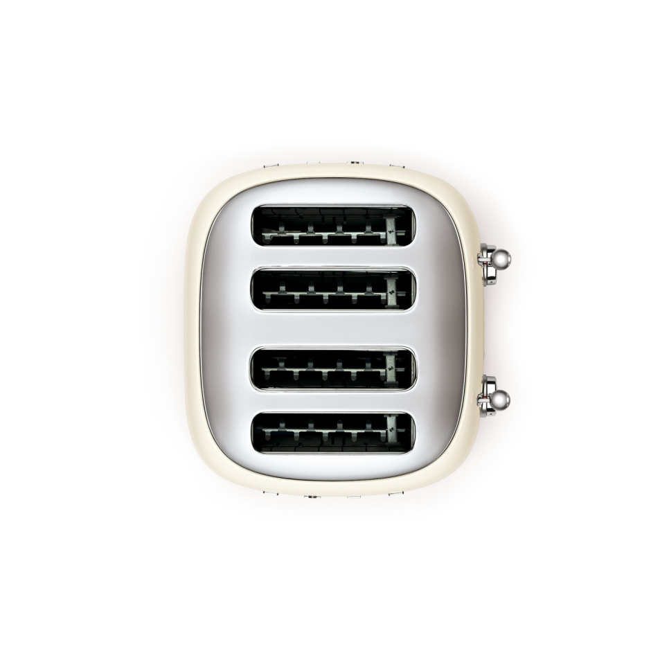 Brødrister, 4 skiver, cremefarvet - Smeg