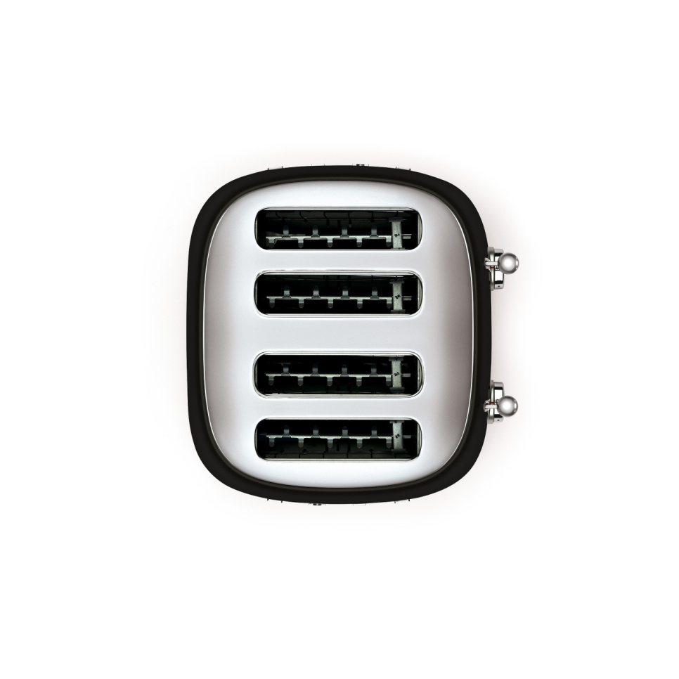 Brødrister, 4 skiver, sort - Smeg