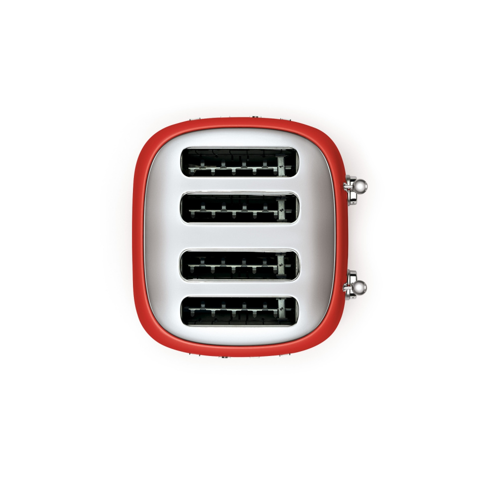 Brødrister, 4 skiver, rød - Smeg