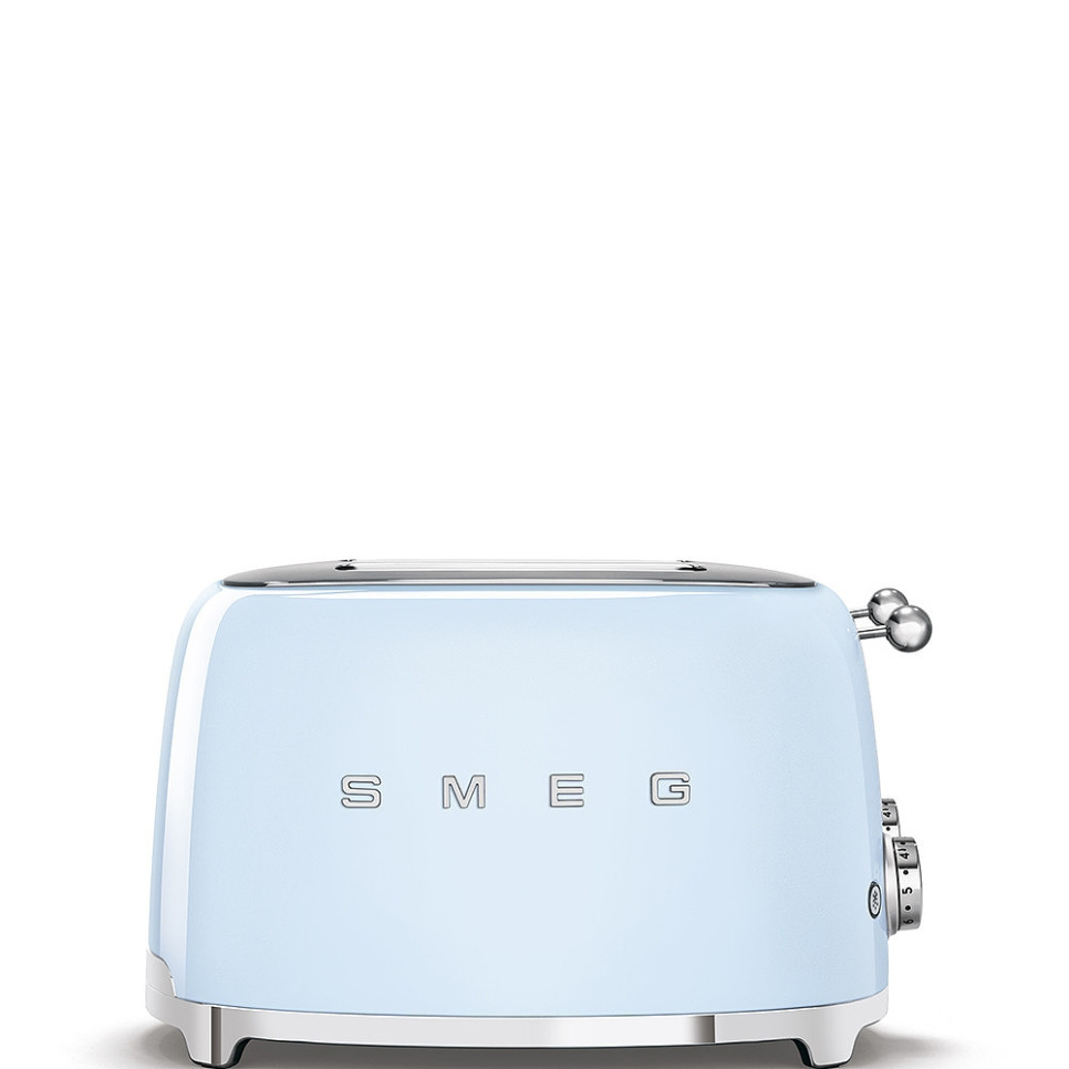 Brødrister, 4 plader, Pastelblå - Smeg i gruppen Køkkenmaskiner / Varme & Koge / Brødristere hos The Kitchen Lab (1984-25012)