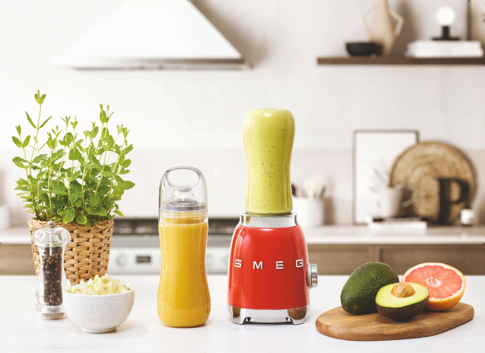 Personlig blender / mini-mixer, rød - Smeg