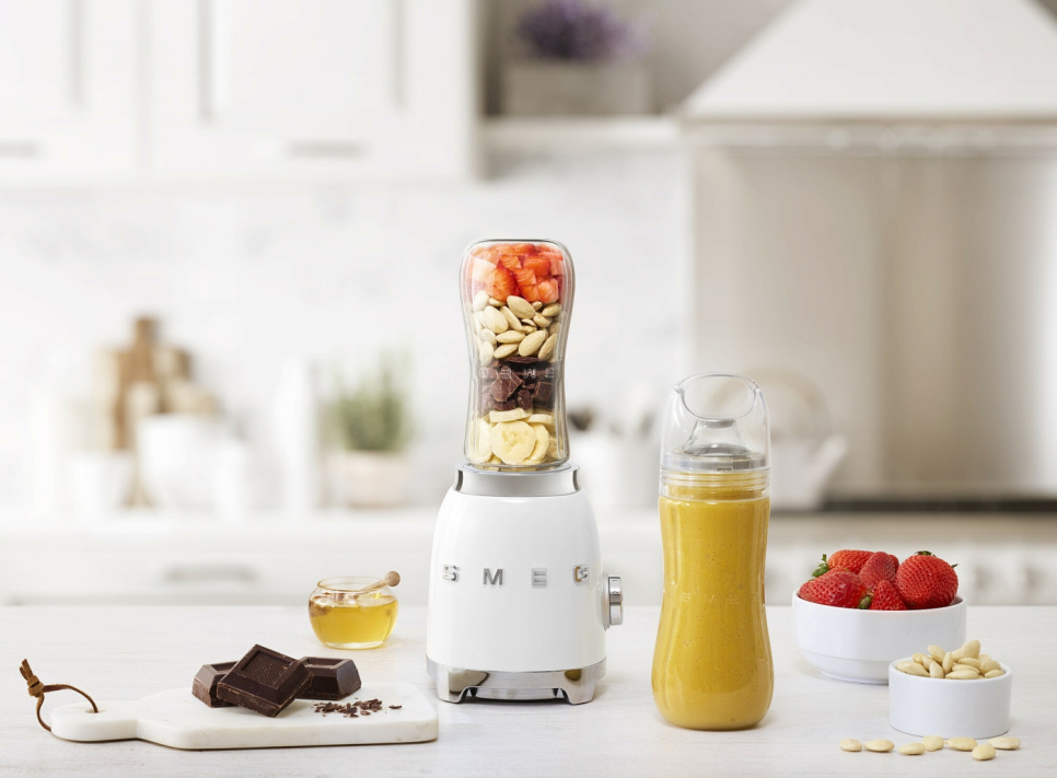Personlig blender / mini-mixer, hvid - Smeg
