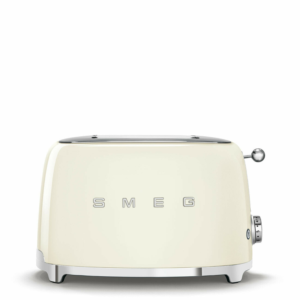 Brødrister, 2 skiver, cremefarvet - Smeg i gruppen Køkkenmaskiner / Varme & Koge / Brødristere hos The Kitchen Lab (1984-31472)