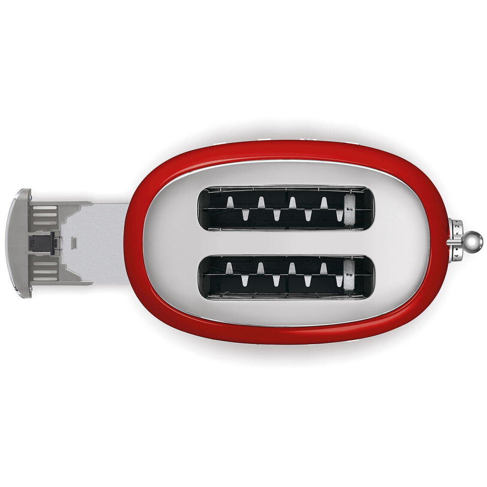 Brødrister, 2 skiver, rød - Smeg