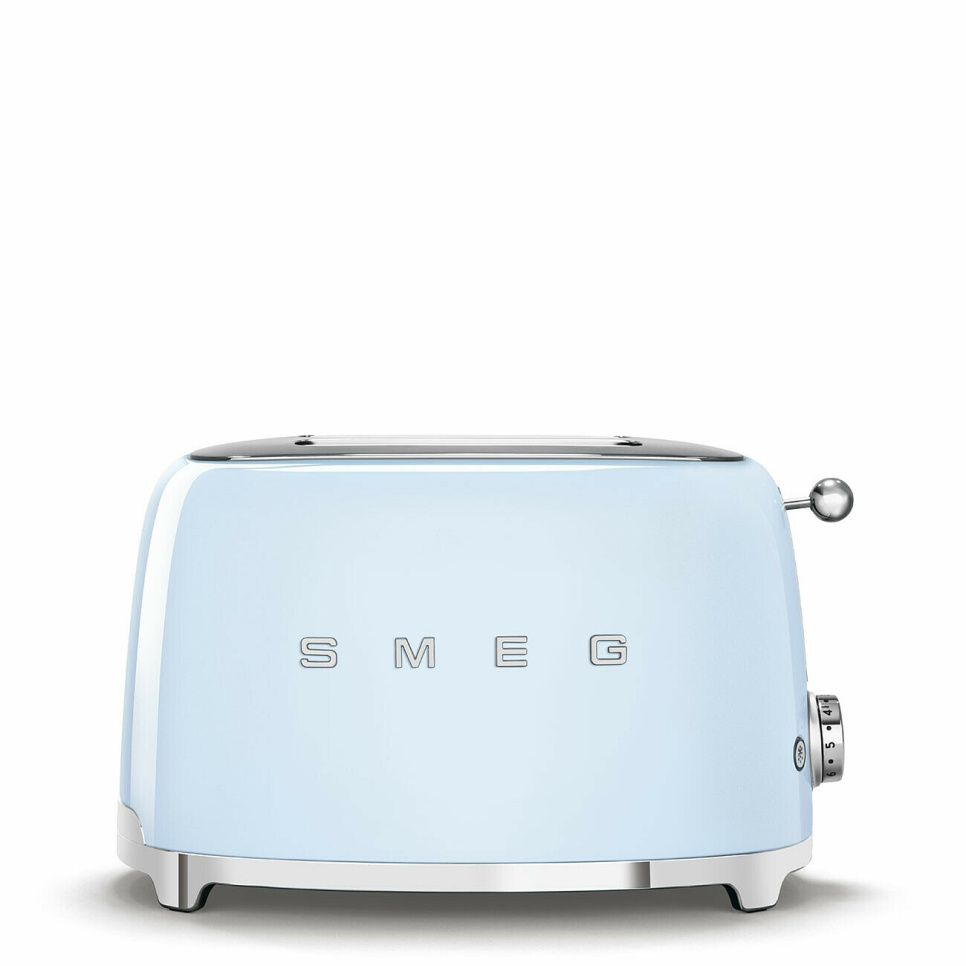 Brødrister, 2 skiver, Pastelblå - Smeg i gruppen Køkkenmaskiner / Varme & Koge / Brødristere hos The Kitchen Lab (1984-31475)