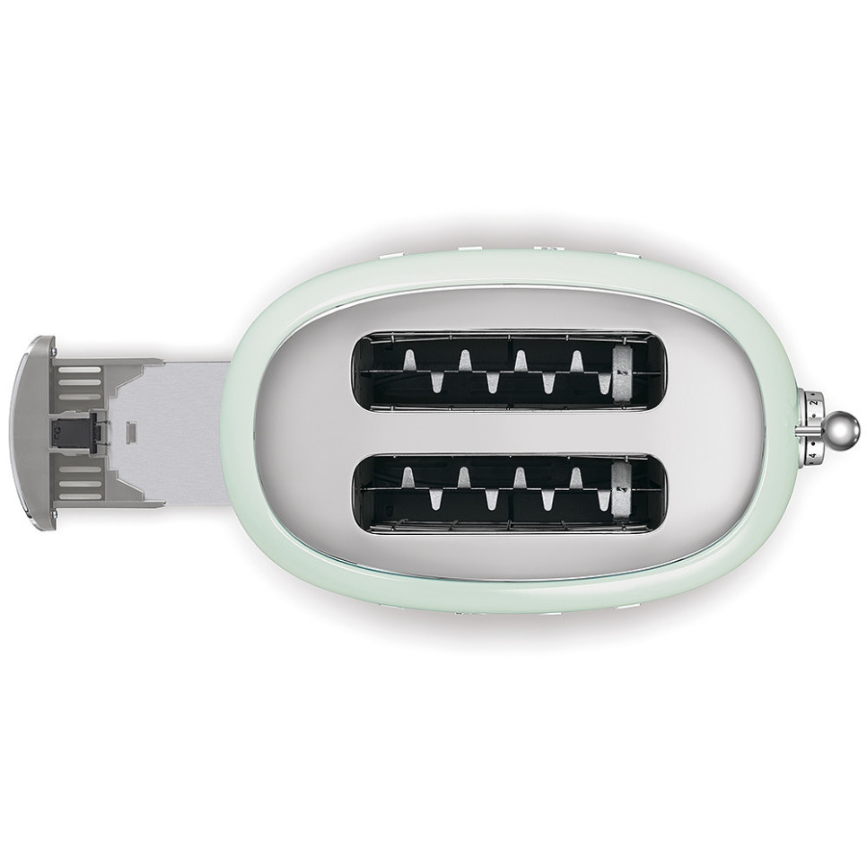 Brødrister, 2 skiver, Pastelgrøn - Smeg