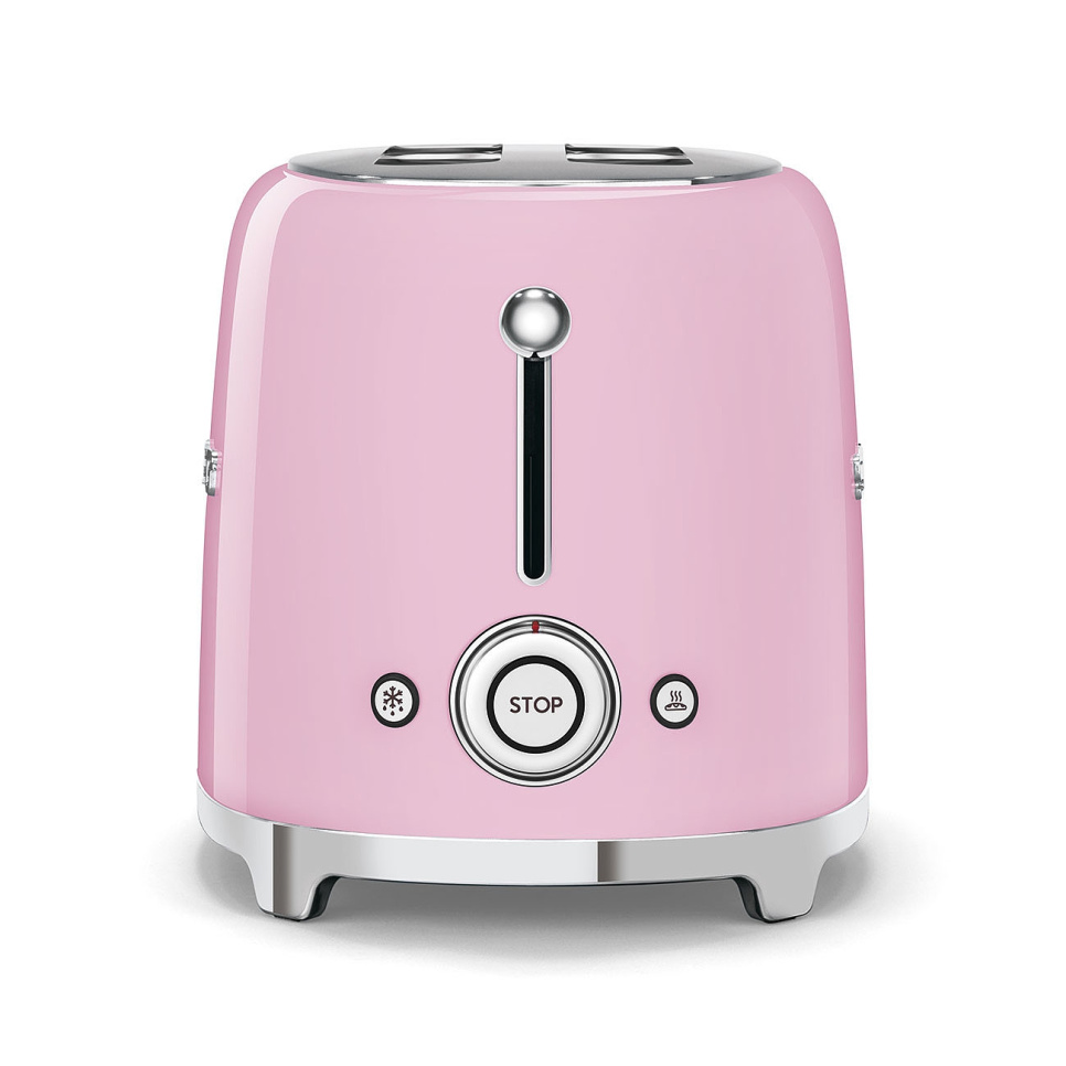 Brødrister, 2 skiver, pink - Smeg