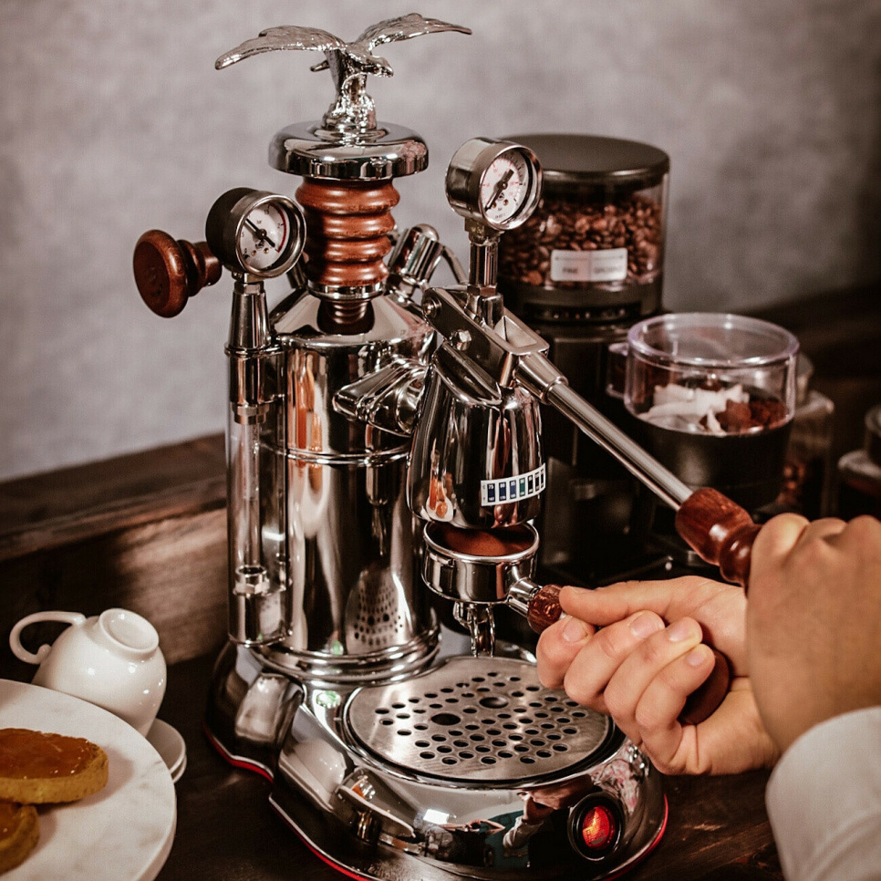 Retro manuel espressomaskine, Esperto Abile - La Pavoni